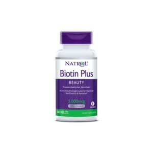 Biotīns Plus, 5000mcg - 60 tabletes