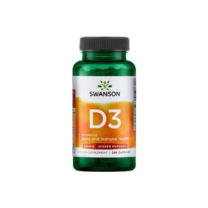 D3 vitamīns, 2000 SV - 250 kapsulas