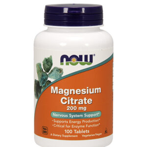 Magnija citrāts, 200mg - 100 tabletes