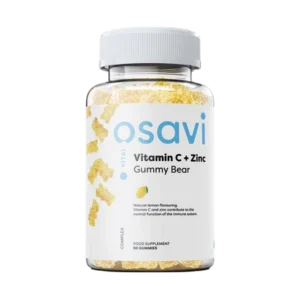 Vitamīns C + Cinka skandija (Gummy Bear), citrona garša - 60 gab.