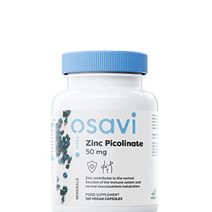 Cinka pikolināts, 50 mg - 120 vegānas kapsulas