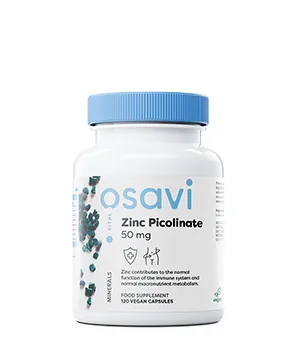 Cinka pikolināts, 50 mg - 120 vegānas kapsulas