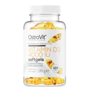 Vitamīns D3 4000 IU - 120 kapsūlas - OstroVit