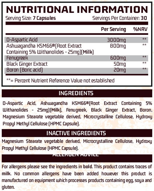 CW CHEMICAL ADVANCE Testobooster - 210 kapsules - Image 2