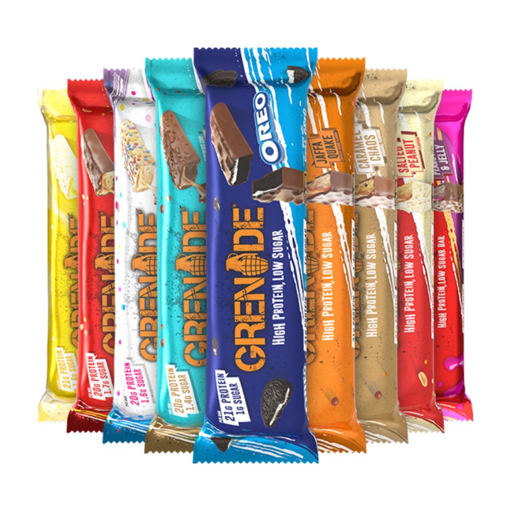 Grenade proteīna batoniņš 12 x 60g
