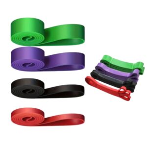 Viegli pievilcīgs treniņu elastisko elastīņu komplekts 4gab.
