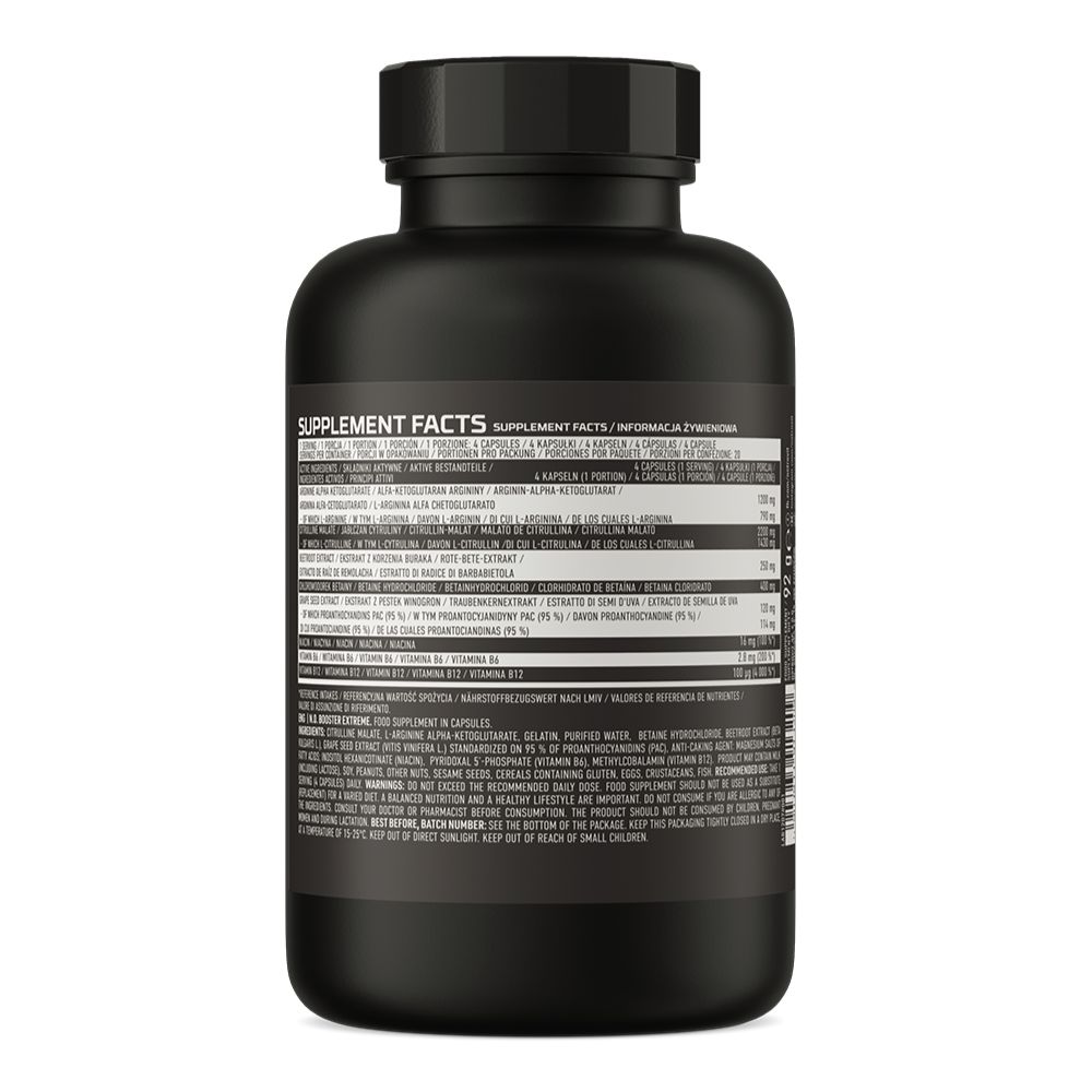 OstroVit N.O. Booster Extreme 80 kapsules - Image 2