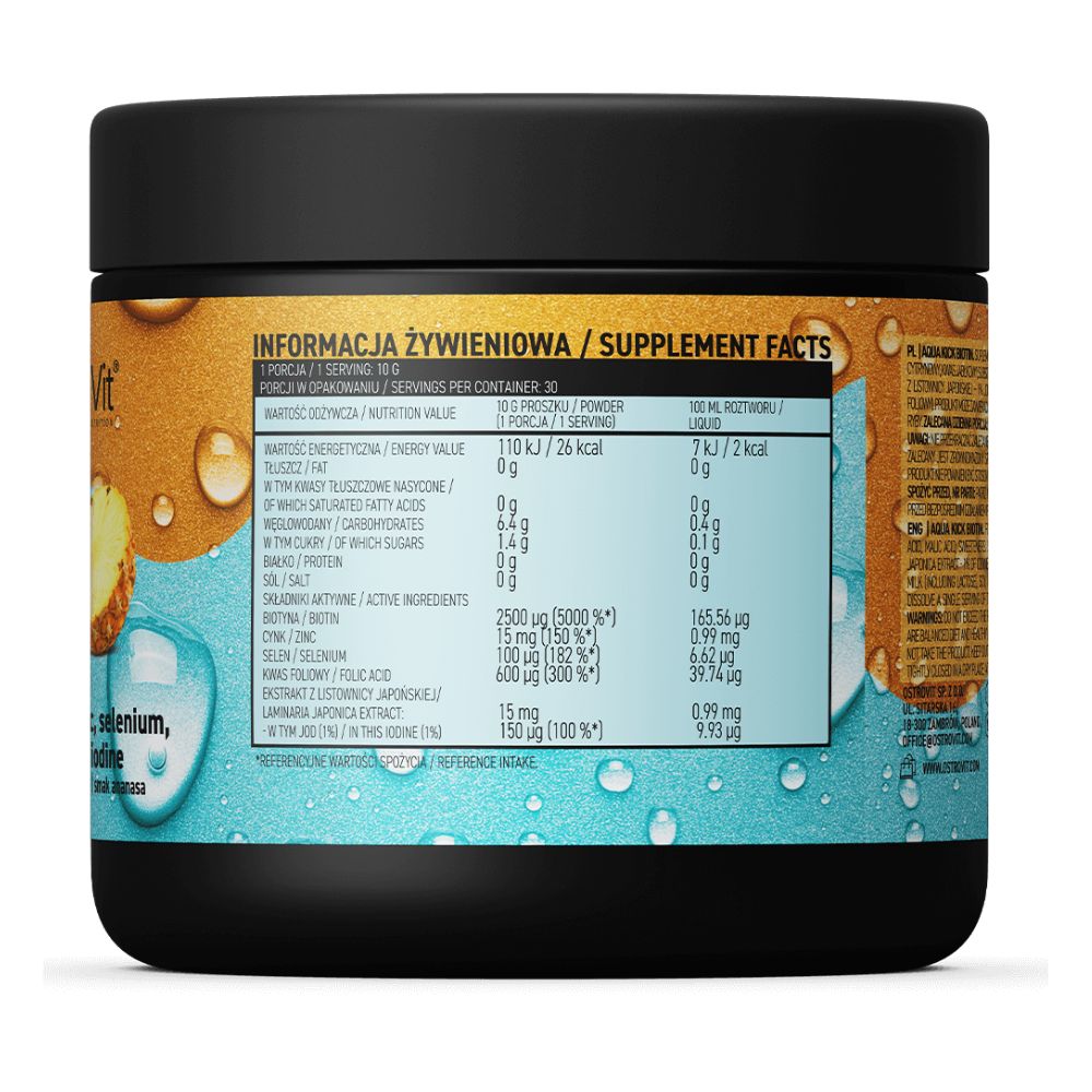 OstroVit Aqua Kick Biotiin 300g - Image 2