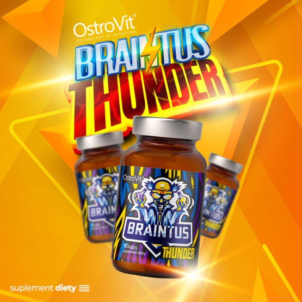 OstroVit Braintus Thunder 90 kapsulas - Image 3