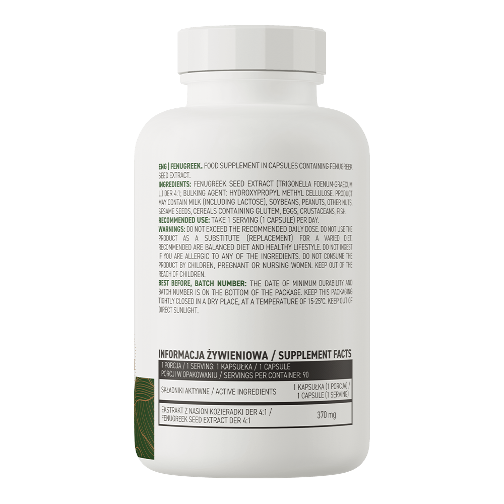 OstroVit Fenugreek VEGE 90 kapsulas - Image 2