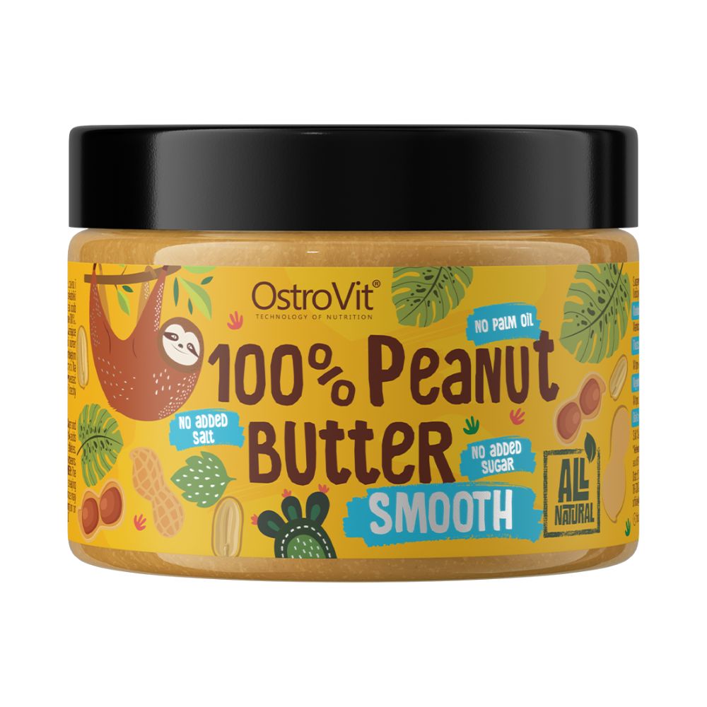 OstroVit zemesriekstu sviests 100% zemesriekstu sviests 500 g