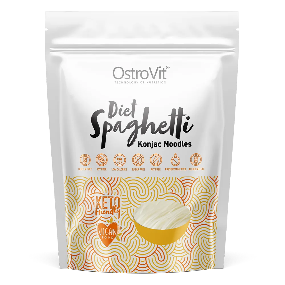 OSTROVIT Diētiskās spageti Konjac nūdeles, 400 g