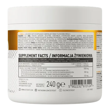 Omega 3 - 180 kapsules - Image 2