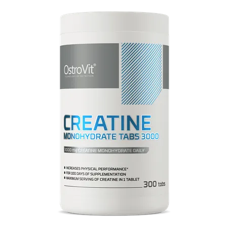 Kreatīna monohidrāts 3000 mg - 300 tabletes