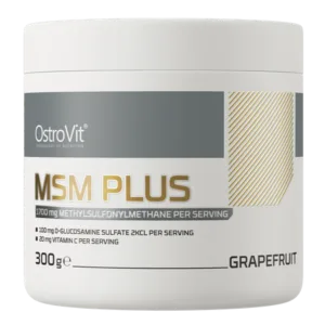 MSM Plus 300G - apelsīna spēks (grapefruit)