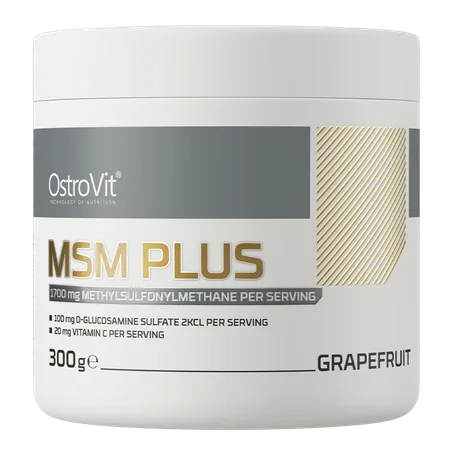 MSM Plus 300G - apelsīna spēks (grapefruit)