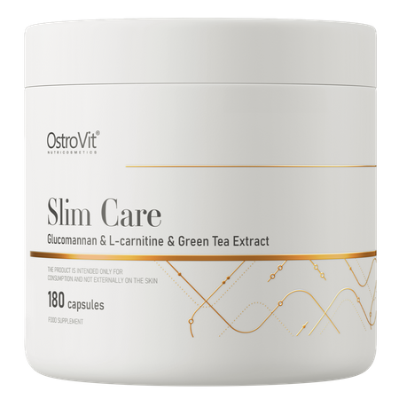 OstroVit Slim Care Glucomannan & L-carnitine & Green Tea Extract 180 kapsulas
