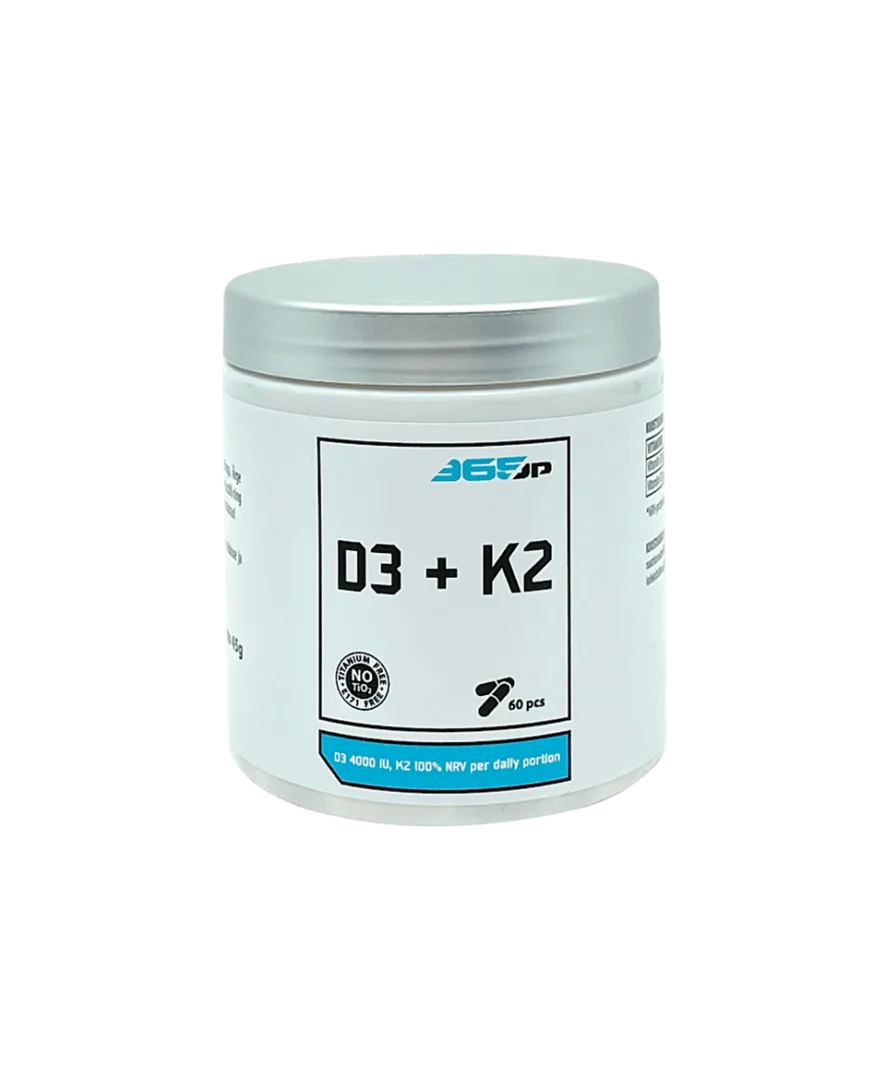 D3 + K2 kapsulas 60 gab.
