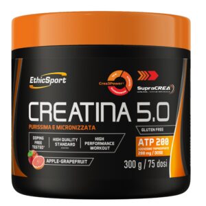 EthicSport kreatīns 300G - ābolciem un apelsīnu