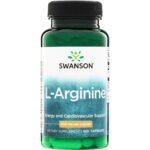 Swanson L-arginīns 500 mg 100 kapsulas.
