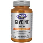 NOW Glicīns 1000 mg 100 kaps.
