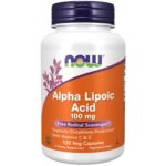 NOW alfa lipoīnskābe 100 mg 120 kaps.