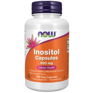 NOW Inozitols 500 mg 100 kaps.