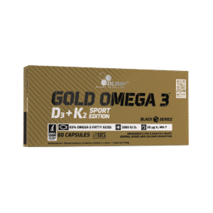 Zelta Omega 3 D3+K2 Sport Edition – 60 kapsulas