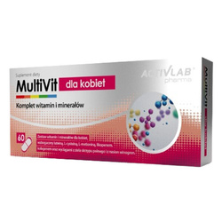 Activlab Multivit sievietēm 60 kapsulas.