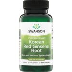 Swanson sarkanā korejiešu žeņšeņa sakne 400 mg 90 kaps.