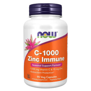NOW C-100 Zinc Immune 90 kaps.
