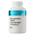 OstroVit Glukozamīns + MSM + Hondroitīns + Vitamīns C 90 tabletes