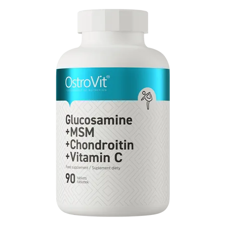 OstroVit Glucosamine + MSM + Chondroitin + Vitamin C 90 tabletti
