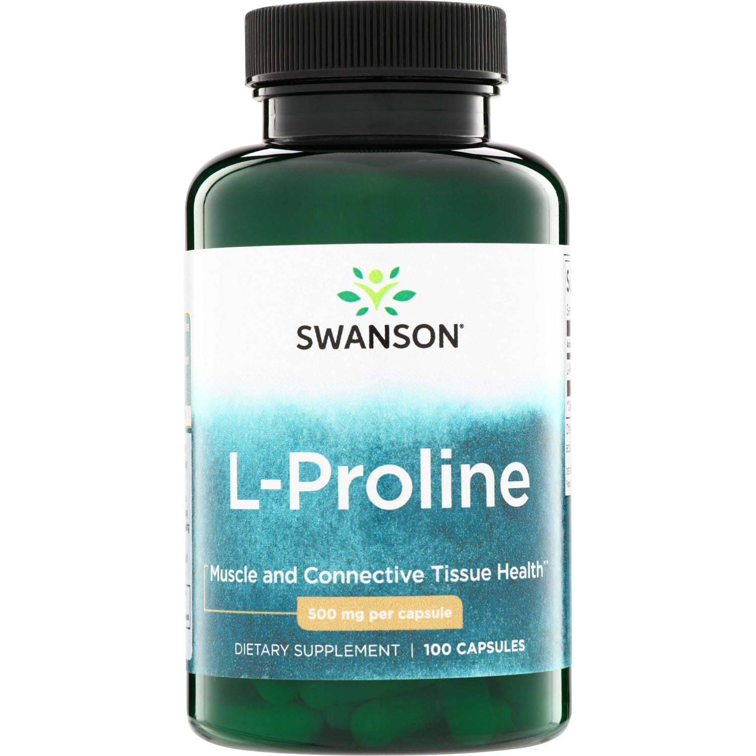 Swanson L-Proline 500 mg