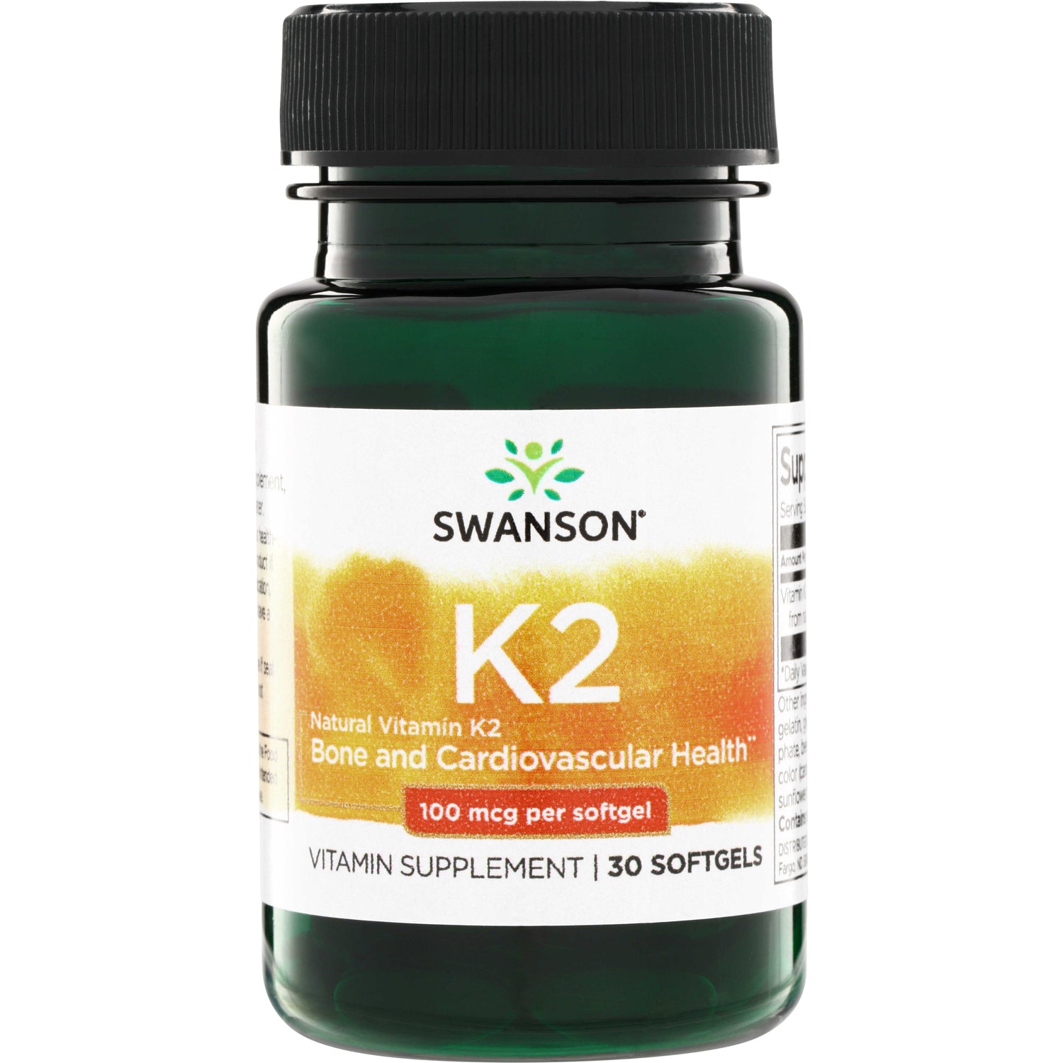 Swanson Vitamin K-2 MK-7 100 mcg 300 Softgels
