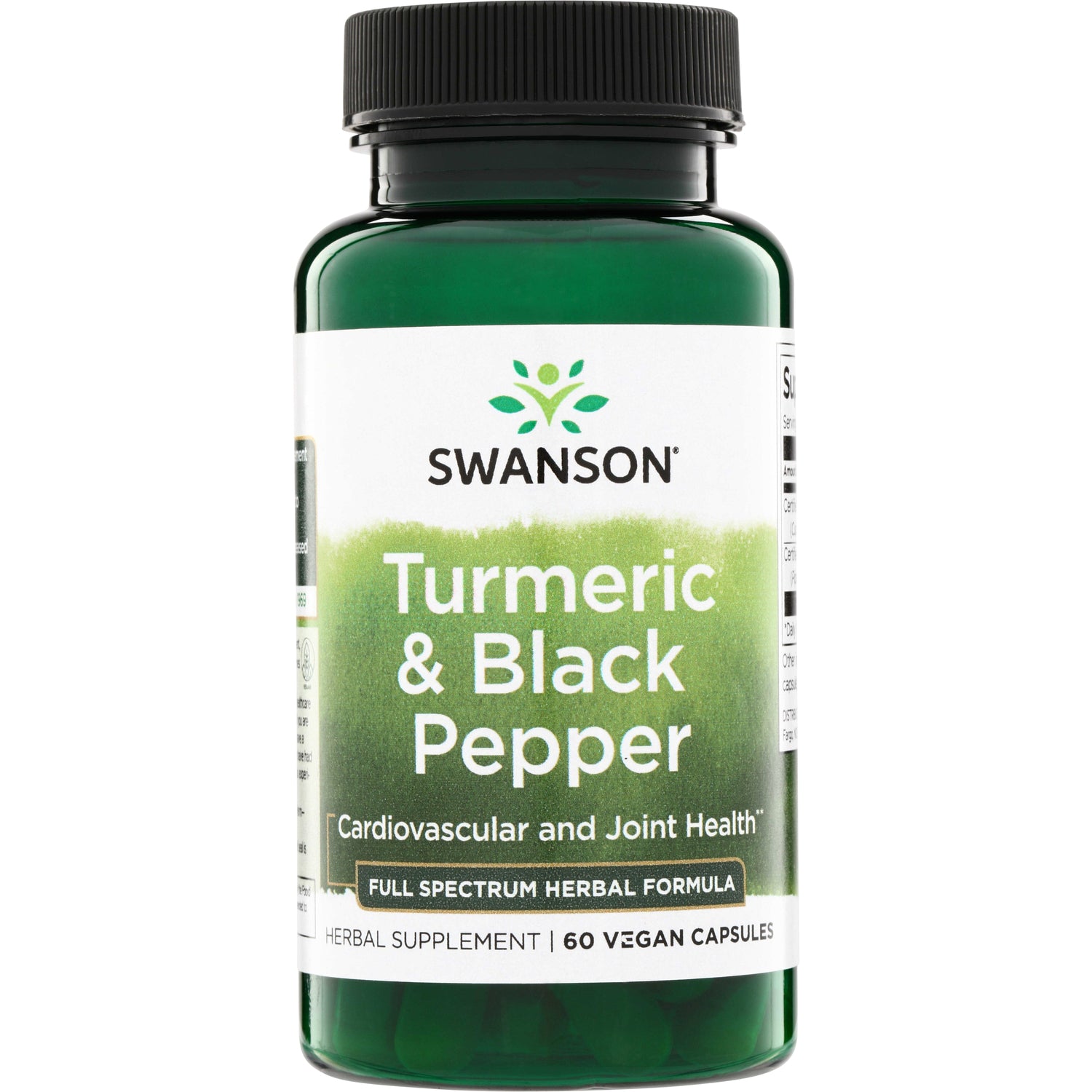 Swanson Full Spectrum Turmeric & Black Pepper 600 mg