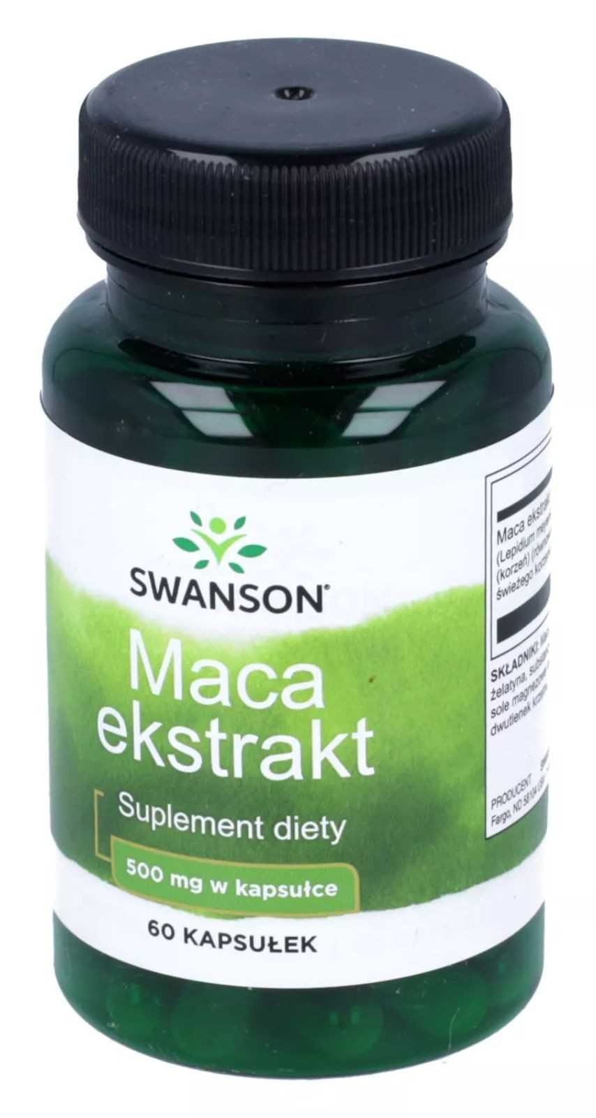 Swanson Passion Maca 500 mg 60 Capsules