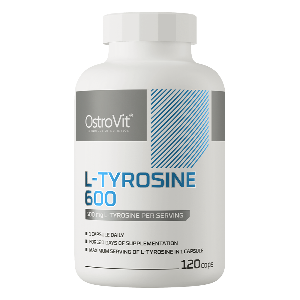 OstroVit L-tirozīns 600 mg – 120 kapsulas