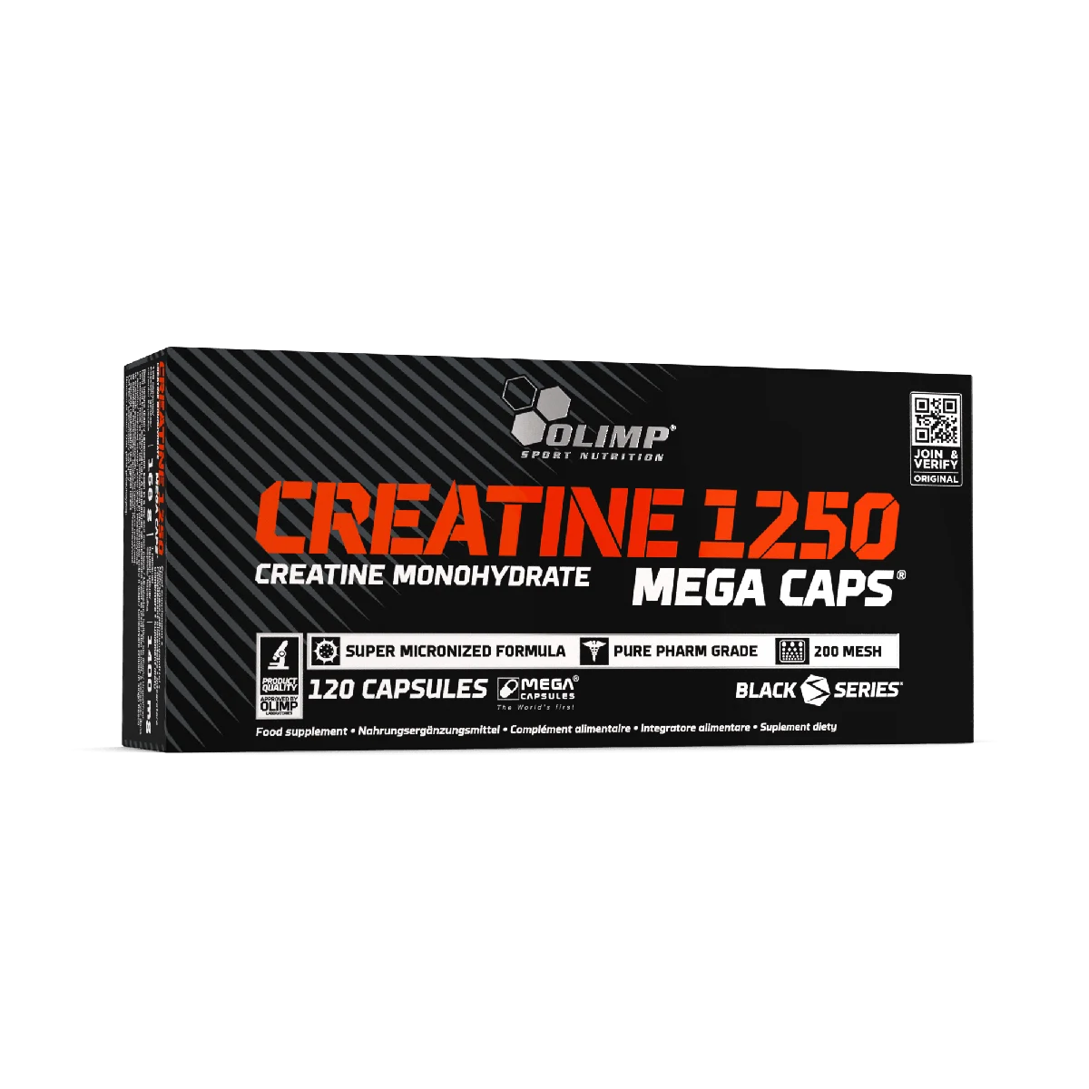 Olimp Creatine 1250 Mega Caps – 120 kapsulas